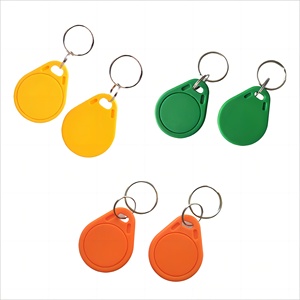 RFID Waterproof PVC Door Access Control Guard Card Key Chain 13.56MHz ISO NFC Chip ISO 15693 Protocol Hotels PET QR <strong>Code</strong> - Product Image 2