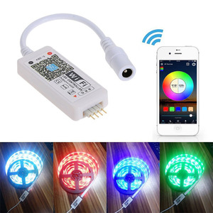 Wifi DC5-28V Controller Wireless con 24 Chiave di IR Telecomando per RGB RGBW HA CONDOTTO LA Striscia Compatibile con Alexa Google Casa IFTTT - Product Image 2