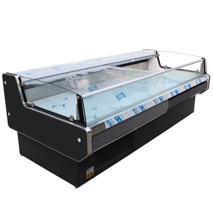 Flat Top Open Supermarket Fridge Commercial Refrigerator Meat Display Fridge showcase <strong>Chiller</strong> - Product Image 3