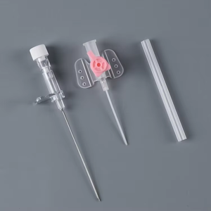 Preço de fábrica 18G 20G 22G 24G 26G Veterinário IV Cânula Cateter Médica venosa indwelling agulha