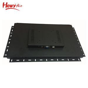 Caja de metal de 15,6 pulgadas 1920*1080 Resolución VGA DVI Entrada USB Marco abierto Monitor LCD - Product Image 4