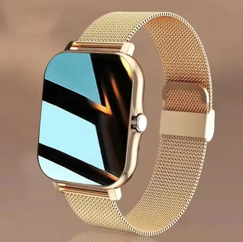 Smart watch 2024 Reloj Inteligente Mujer con Llamada Rastreador de Actividad Impermeable For iPhone Android Mujer Smartwatch