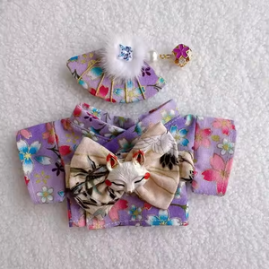 Labubu Kimono Labubu V3 giysi Janpan geleneksel kültür tarzı - Product Image 5