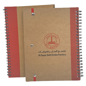 Promotional Custom Journal <strong>Notebook</strong> Kraft Paper Kraft <strong>Notebook</strong> Sprial Recycled Kraft Paper <strong>Notebook</strong> - Product Image 3
