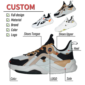 Bán Chạy Nhất Xu Hướng Chạy Tùy Chỉnh Người Đàn Ông Của Giày Chất Lượng Cao In Logo Sneakers - Product Image 6