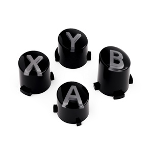 EXtremeRateクラシックグレー & クリア、ダークグレークラシックシンボルアクションボタンXboxシリーズXSコントローラー用ABXYボタン - Product Image 4