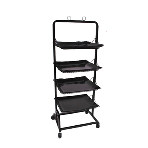 Tùy Chỉnh Kim Loại Thiết Kế Mới Chuối Hiển Thị Giá Siêu Thị Trái Cây Và Rau Hiển Thị Giá - Product Image 1