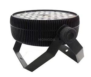 Pro Dj sahne olay ışık 18X18W RGBWAUV Slim ince Led Par düz - Product Image 3