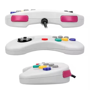 Cablato USB PC Gamepad Joystick, saturno USB cablato gioco stick Joy pad Controller per Windows PC MAC Linux Raspberry Pi 3 Sega Gen