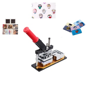 Np ảnh thương hiệu nam châm máy thiết lập Alibaba làm ảnh nam châm máy nút Huy hiệu Maker Máy DIY pin nút - Product Image 1