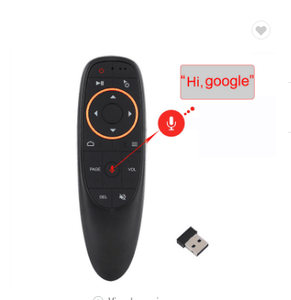 G10S g-sensör hava fare uzaktan kumanda ses fonksiyonu ile 2.4GHz kablosuz G10 Fly air fare için akıllı TV kutusu - Product Image 1