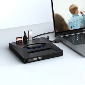 5合1外置DVD驱动器TF sd卡读卡器USB 3.0便携式光盘/DVD RW光驱/DVD播放器光盘刻录机 - Product Image 5