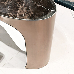 Modern Luxury Stainless Steel Entrance Entrance <strong>Table</strong> Hotel Corridor Wall Decoration Entrance <strong>Table</strong> - Product Image 4