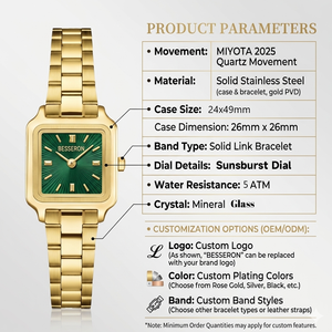 <strong>Womens</strong> <strong>Watches</strong> <strong>2026</strong> Custom <strong>Women</strong> Wristwatch For Montre Femme Pour Reloj De Mujer Relojes Gold Luxury <strong>Watch</strong> - Product Image 3