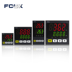 FCGK 48x96 controlador de temperatura PID inteligente calentador pantalla LCD OEM y ODM compatible con control de temperatura de horno eléctrico