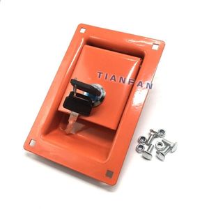 Для Doosan Daewoo 150 220 215 боковой дверной замок ящик для инструментов замок цилиндр ключ экскаватор аксессуары экскаватор копание - Product Image 4