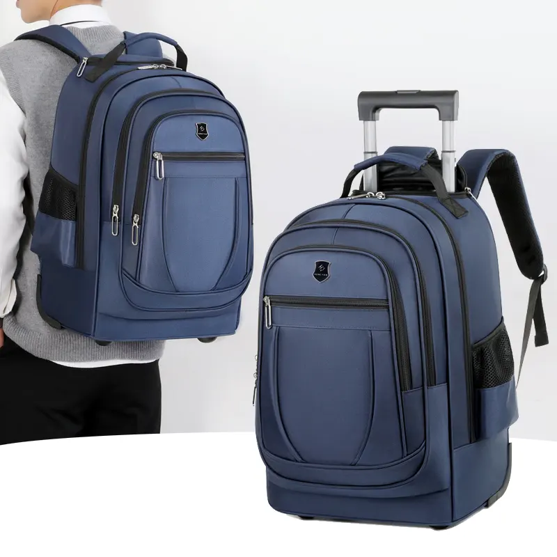 Bolsa escolar de três cores para computador, bolsa escolar de grande capacidade à prova d'água nova moda por atacado