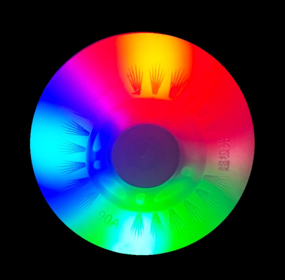 Colores vibrantes