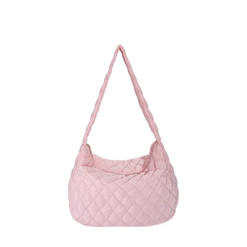 Nouveau une épaule femmes bandoulière sac à bandoulière dames hiver hobo sac grande capacité brodé sous les bras diagonale sacs à main