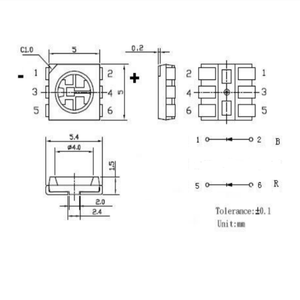 3w Tri-Color Surface Mounted Full Color <strong>5050</strong> Light Emitting Diode Emitter Lighting Source Beads <strong>9v</strong> SMD <strong>5050</strong> RGB <strong>LED</strong> Chip - Product Image 6