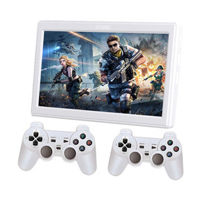 กล่องเกมทีวีจอแบนแบบ XP18สามารถเชื่อมต่อกับคอนโซลเกมผู้เล่นหลายคนแบบมือถือ3D พร้อมตัวควบคุมการเชื่อมต่อแบบไร้สายสองตัว - Product Image 1