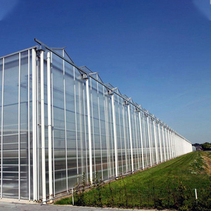 Auto frío controlada por Marco patio trasero de efecto invernadero de vidrio de aluminio con riego sistema de cultivo - Product Image 4