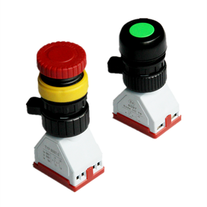 Pulsante di arresto di emergenza a prova di esplosione rotondo industriale pulsante di indicatore del controller impermeabile - Product Image 1