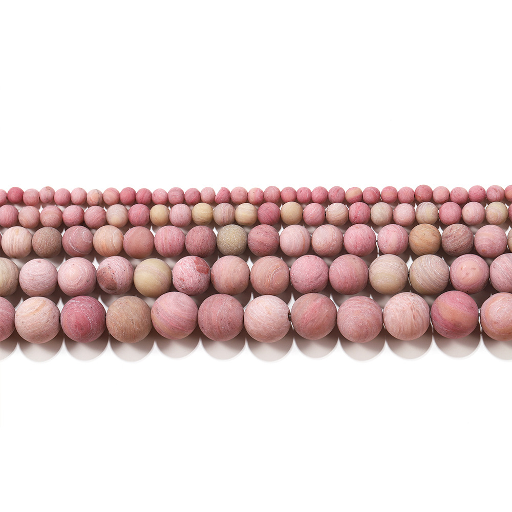 Rhodochrosite rouge givrée