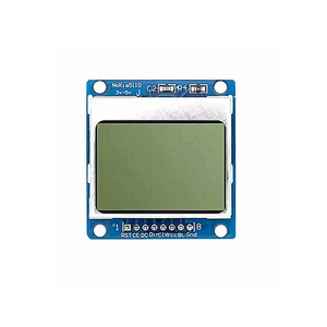 NEU Blau 84 X48 Nokia 5110 LCD-Modul mit blauer Hintergrund beleuchtung mit Adapter platine für Arduino Kompatibel mit 3310 LCD - Product Image 1