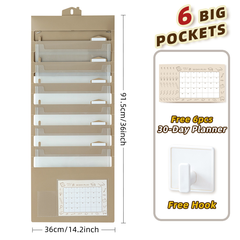 kaki 6 grandes grilles + plan 30 jours