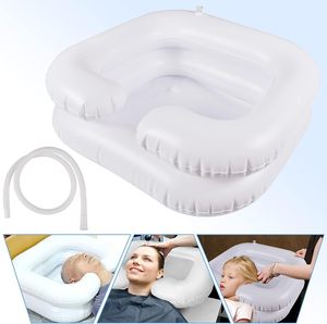 Bassin de shampooing gonflable portable Aucune chaise de salon nécessaire à la maison Laver les cheveux Bassin de shampooing gonflable - Product Image 2