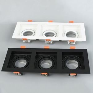 Modern <strong>Square</strong> Recessed <strong>Led</strong> Downlight <strong>5w</strong> 7w 9w 12w Indoor GU10 Fixture MR16 Downlight Housing Frame Round Ceiling Spot Light - Product Image 5