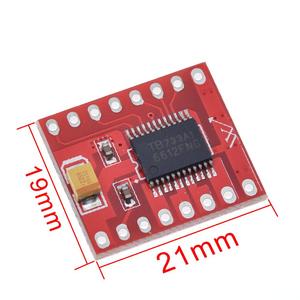 TZT TB6612FNG TB6612 Doppelmotor-Treibemodul 1A für Arduino-Mikrocontroller besser als L298N Elektronik DIY