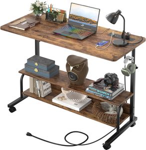 Height Adjustable Standing <strong>Multi</strong>-<strong>Function</strong> Work <strong>Computer</strong> <strong>Table</strong> Desk for Home Office - Product Image 4
