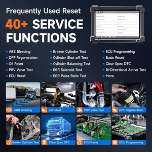 ANCEL X7高清重型卡车扫描仪24v全系统EPB ABS机油复位SAS d-p-f Regen TPMS ECU编码OBD2诊断工具 - Product Image 2
