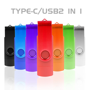 Otg anahtar Usb Flash sürücü 32gb 64gb Flash bellek 16 Gb akıllı telefonlar için 2 in 1 Cle Usb 2.0 Pendrive - Product Image 5