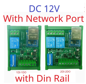 Servizio seriale 3 IN 1/Ethernet/RS485 relè Modbus RTU TCP/IP UART DI-DO Controller di rete interruttore modulo IO remoto PLC