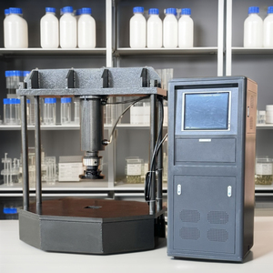 Macchina di prova di laboratorio idraulica del coperchio del tombino e del telaio del Computer - Product Image 4
