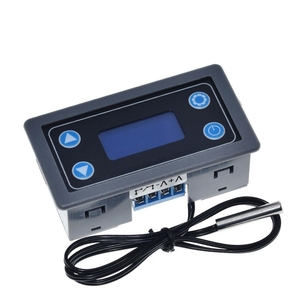 Electrónica DC 6V-30V Regulador térmico Pantalla LCD Sensor 10A Controlador de temperatura digital Termostato - Product Image 1