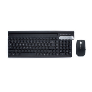 Juego de teclado y ratón inalámbricos para ordenador portátil, 2,4G, USB, botón redondo - Product Image 6