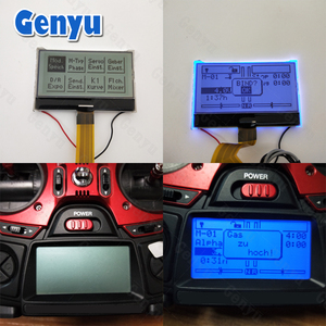 Genyu 26 pin FPC Stecker Monochrome lcd display 128x64 Punkte lcd-Bildschirm - Product Image 4