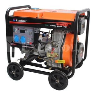 Excalibur Powerモバイル発電機ディーゼル56 7 8 9 KW3相サイレントオープンタイプディーゼル発電機 - Product Image 5