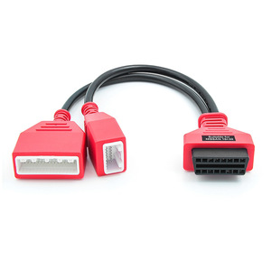 ตัวเชื่อมต่อรถยนต์ OBD 2สีแดง16 + 32 GATEWAY OBD อะแดปเตอร์สำหรับ Nissan B18 keyless เพิ่มกุญแจใหม่ - Product Image 1