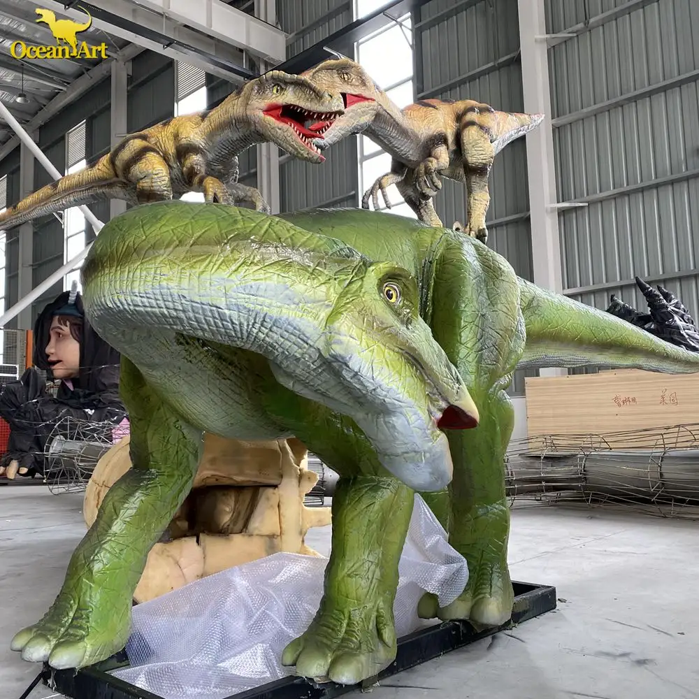 Zigong Dinossauro Animatrônico Modelo Dino Mais Popular à Venda