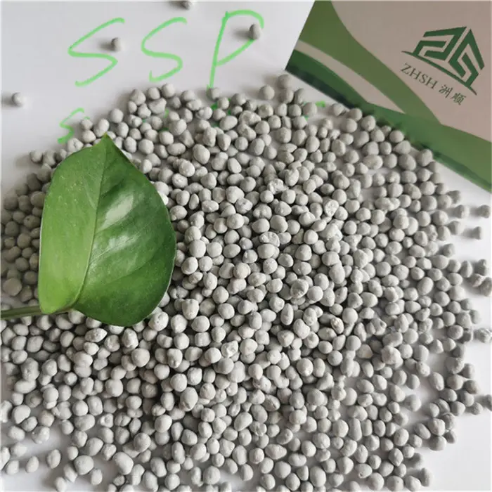 SSP/único super Fosfato/calcuim superfosfato P2O5 12 16 18 fertilizante precio