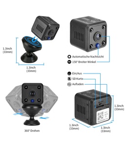 最小无线摄像头Wifi 1080P微型摄像头夜视迷你摄像头 - Product Image 2