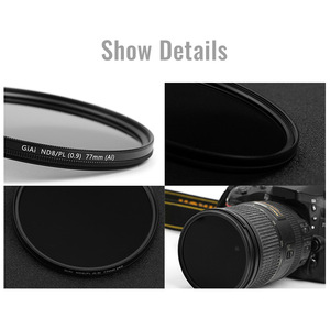 Giai高品質nd8〜nd1000 2in1 <span class=keywords><strong>nd</strong></span>およびcplフィルターは、dslrカメラ用の3/4/<span class=keywords><strong>6</strong></span>/10ストップライトレンズフィルターを削減します