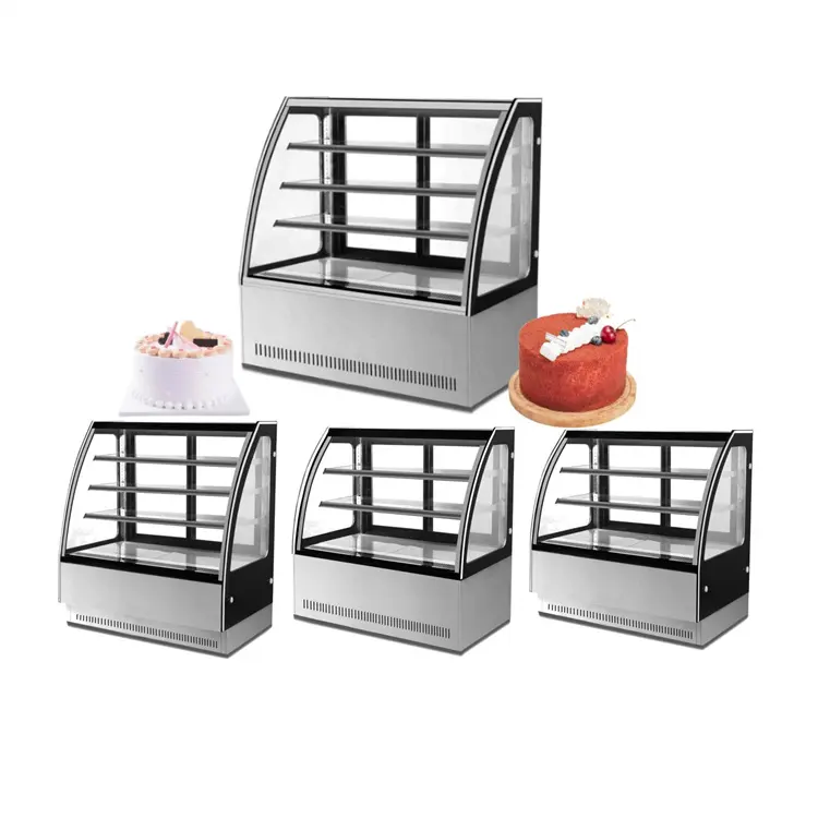 ケーキディスプレイ冷蔵庫冷蔵庫チラー小型冷蔵ケーキキャビネット2 mケーキショーケース