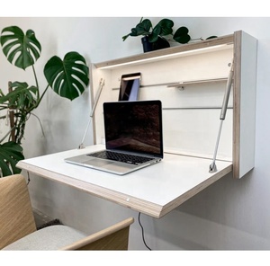 Gỗ treo tường gấp bàn tiết kiệm không gian văn phòng thư ký bàn nổi ván ép bàn gỗ Bàn cà phê - Product Image 1