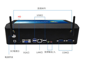 Pantalla táctil IPS de 10,1 pulgadas, Panel industrial para PC, tableta de escritorio con sistema operativo Android /Win10/Linux - Product Image 3